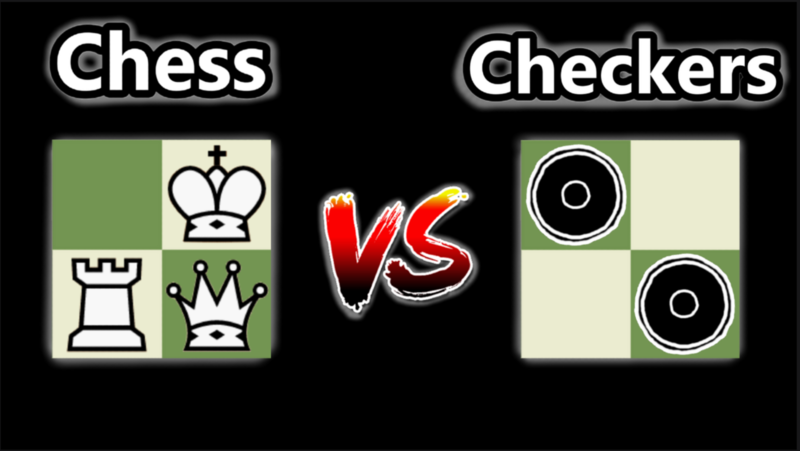 Chess Vs Checkers