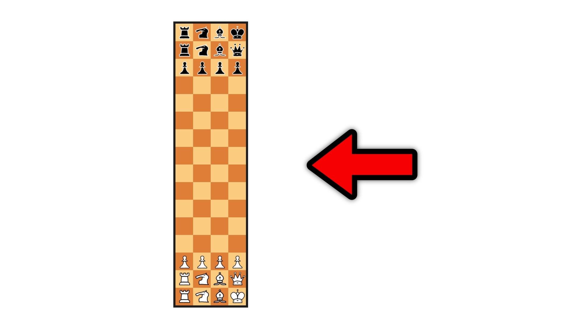 Half Width 2x Height Chess!