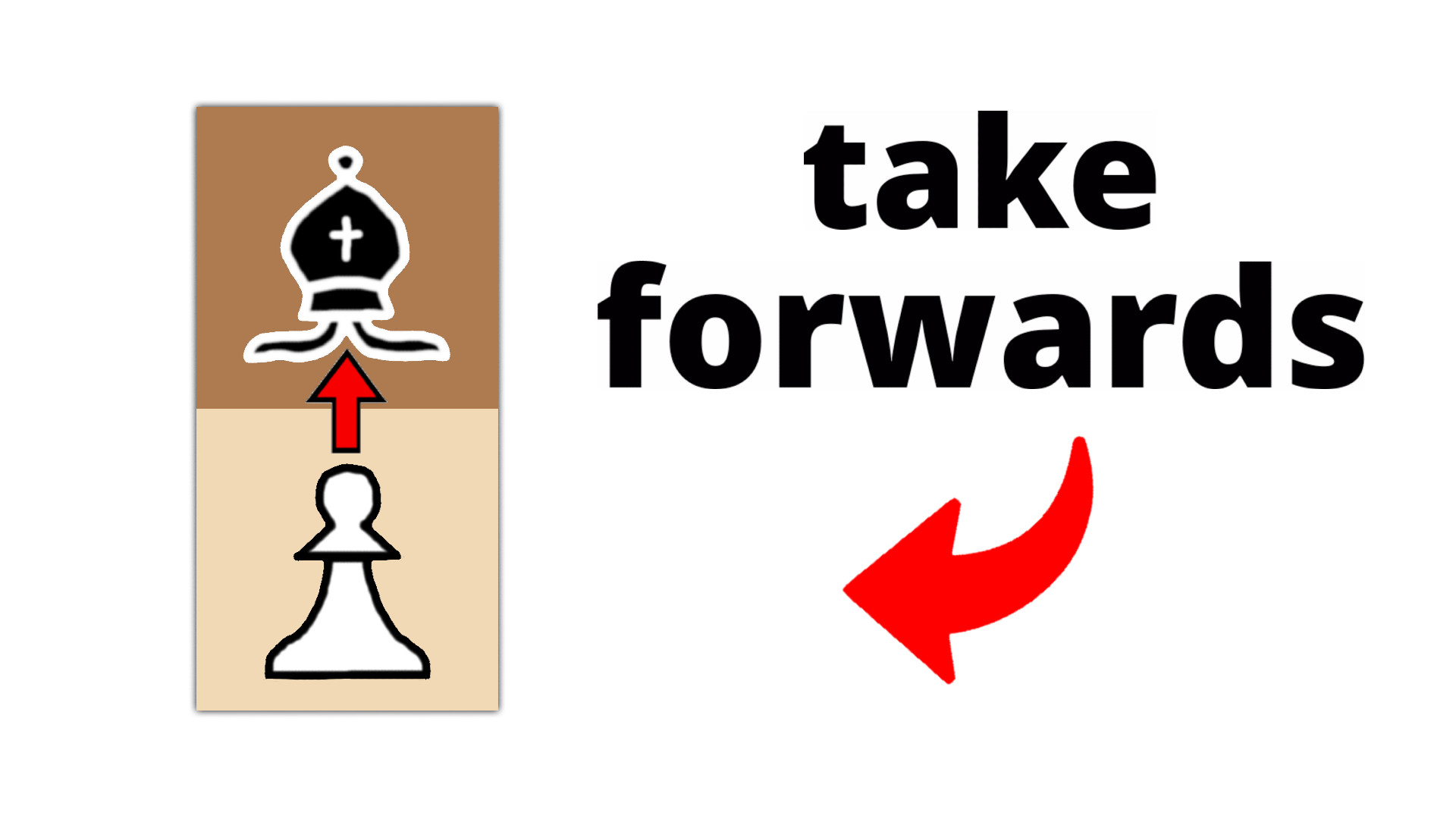 pawns take forwards