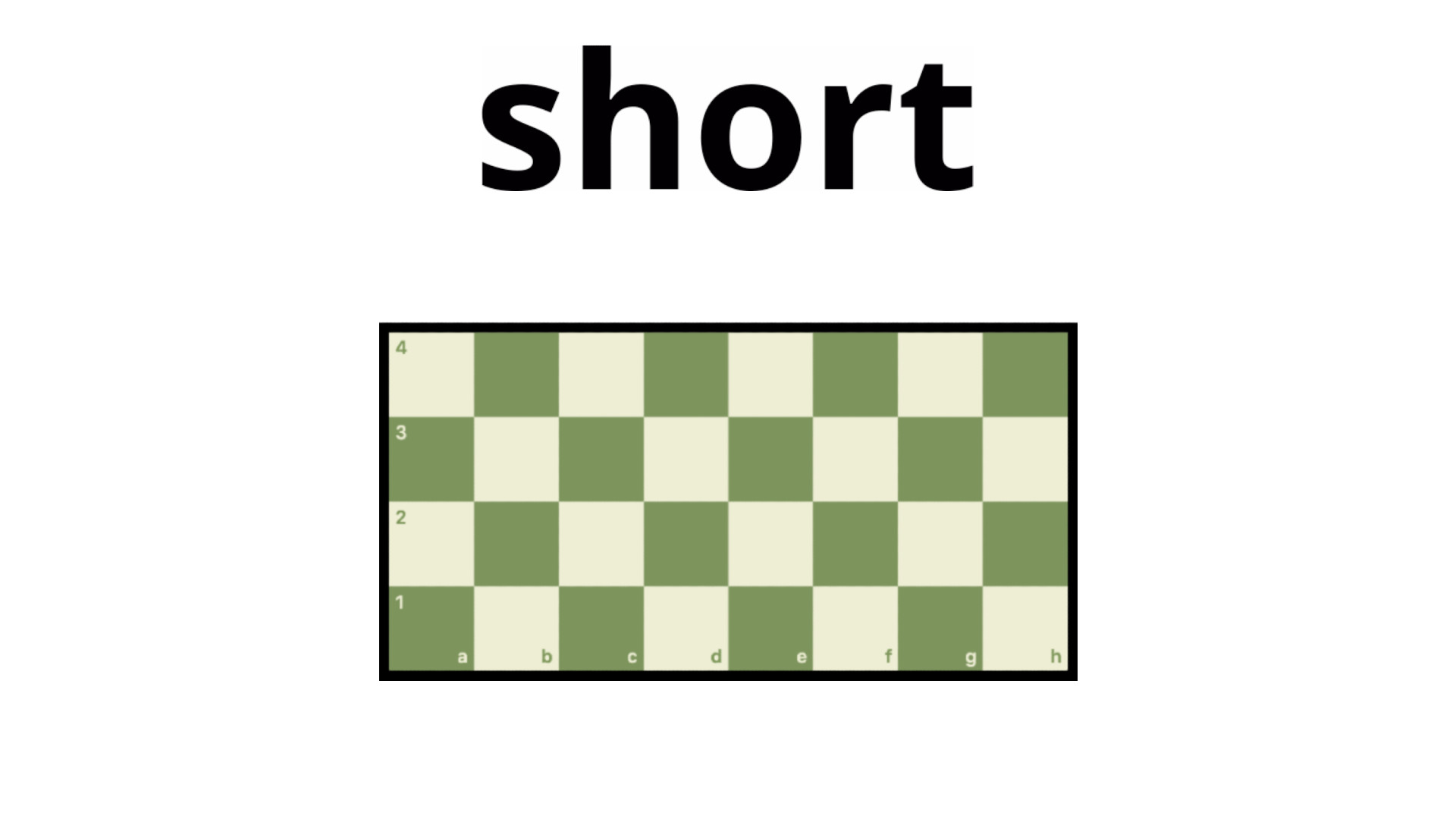 Short Chess