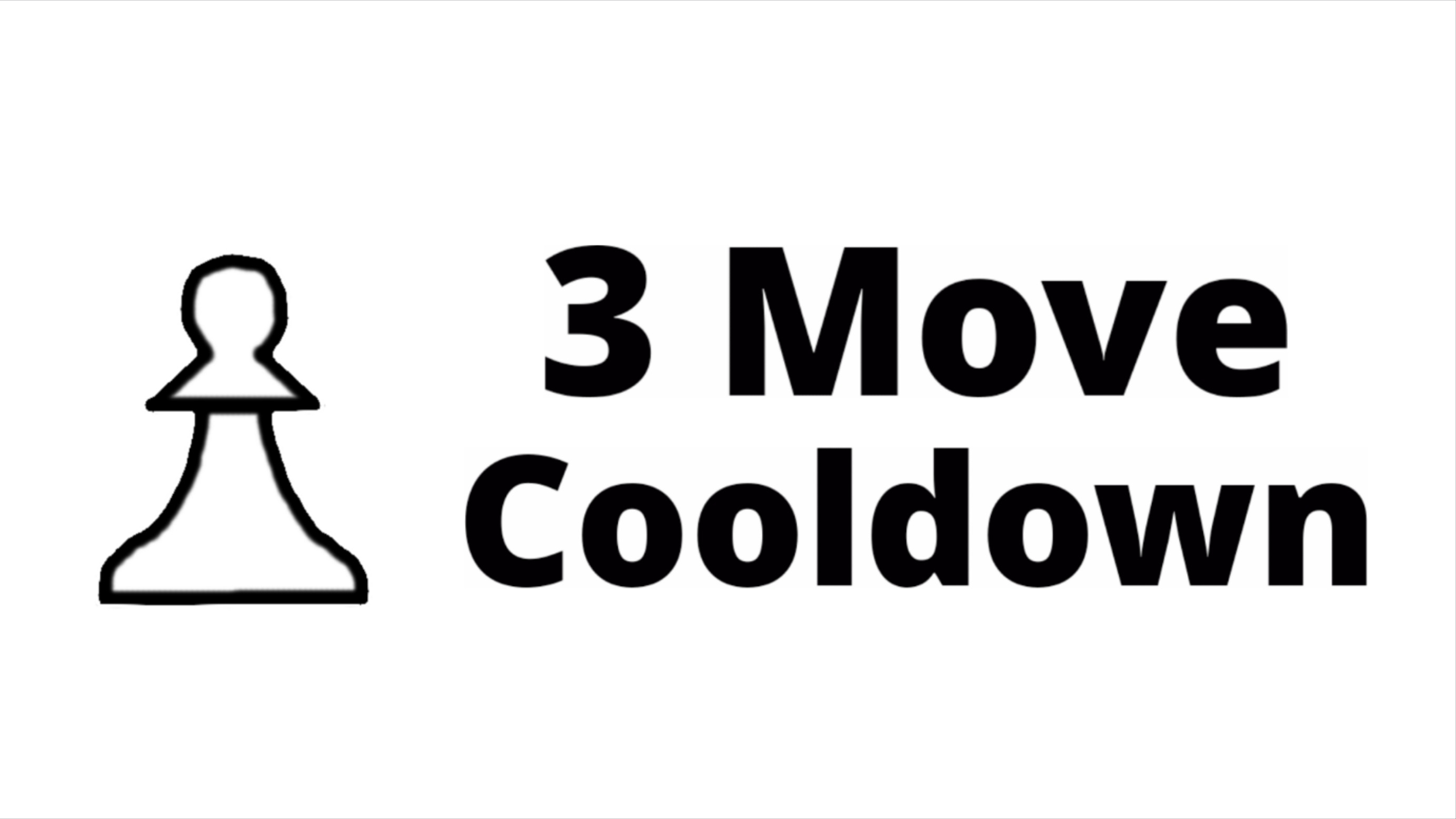 3 Move Cooldown in Chess!